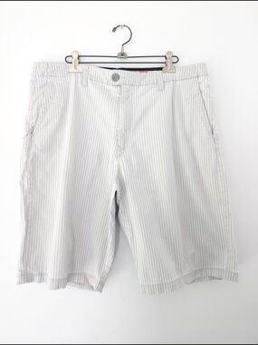 Volcom Larney Stone Men’s Pinstripe Shorts Skate Surf Streetwear Summer Size 36